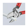Oldalcsípő fogó 62HRC max.d4/2,8/2mm piros-kék szigetelés normál 160mm KNIPEX