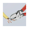 Oldalcsípő fogó 62HRC max.d4/2,8/2mm piros-kék szigetelés normál 160mm KNIPEX