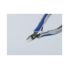 Oldalcsípő fogó precíziós-elektronikai max.d1mm szürke-kék normál 125mm x KNIPEX