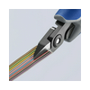 Oldalcsípő fogó precíziós-elektronikai max.d1mm szürke-kék normál 125mm x KNIPEX