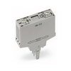 Optocsatoló modul 4A/ 24VDC dugaszolható 15mm szürke WAGO