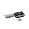 Padlódoboz perem nélkül álpadlóhoz fém 12-modul vízszintes elhelyezéssel 81mm 15mm-padlóburkolat 6-készülékhez LEGRAND