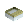 Padlódoboz száraz ápolású IP40 négyzetes 2-szerelvényhez sárgaréz UDHOME-ONE GM15 OBO-BETTERMANN