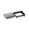 Padlódoboz szerelőkeret+fedél álpadlóhoz 12/18-modul fém 286mm x 241mm x 72.7mm LEGRAND