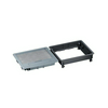 Padlódoboz szerelőkeret+fedél álpadlóhoz 12/18-modul poliamid (PA) 286mm x 241mm x 72.7mm LEGRAND