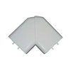 Parapetcsatorna L-idom 60x35/50-hez emelkedő/süllyedő 90° fényesfehér műanyag DLP LEGRAND