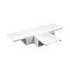 Parapetcsatorna T-idom MAK 50/150-hez 100mm x 50mm 100mm-sz/leágazó műanyag fényesfehér fedél MFT 50/100 Dietzel