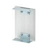 Parapetcsatorna végzáró GA-S90130-hoz 130mm x 90mm alumínium fehér balos/jobbos-hoz szimmetrikus GA-E90130RW OBO-BETTERMANN