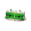 PE-kapocs elosztóblokk zöld 2x25+8x4mm2 2-pólus 25mm2-vezetőér Fixconnect Hensel