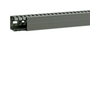 Perforált huzalozócsatorna 40mm 40mm x 2000mm gránitszürke alap-perforált 6.5mm BA7A Hager