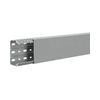 Perforált huzalozócsatorna 40mm 80mm x 2000mm gránitszürke alap-perforált 6.5mm BA7A Hager