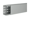 Perforált huzalozócsatorna 60mm 100mm x 2000mm gránitszürke alap-perforált 6.5mm BA7 Hager