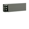 Perforált huzalozócsatorna 60mm 80mm x 2000mm gránitszürke alap-perforált 6.5mm BA7A Hager