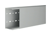 Perforált huzalozócsatorna 65mm 129mm x 2000mm gránitszürke alap-perforált 6mm fedéllel BA6 Hager