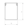 Perforált huzalozócsatorna 75mm x 50mm x 2000mm gránitszürke 12.5mm LKV N 75050 OBO-BETTERMANN
