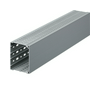 Perforált huzalozócsatorna 80mm 100mm x 2000mm gránitszürke alap-perforált 6.5mm BA7A Hager