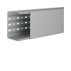 Perforált huzalozócsatorna 80mm 120mm x 2000mm gránitszürke alap-perforált 6.5mm BA7 Hager