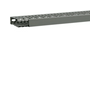 Perforált huzalozócsatorna 80mm 25mm x 2000mm gránitszürke alap-perforált 6.5mm BA7A Hager