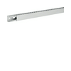 Perforált huzalozócsatorna ABS halogénmentes 25mm 25mm x 2000mm világosszürke 6.5mm HA7 Hager