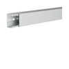 Perforált huzalozócsatorna ABS halogénmentes 40mm 60mm x 2000mm világosszürke 6.5mm HA7 Hager