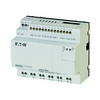 PLC kompakt 24VDC 12DI(4AI)/8DO/1AO kijelző nélkül alapkészülék táppal EC4P-221-MTAX1 EATON