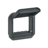 Plexo55 Program Mosaic adapter SQ70/SQ70 antracit csapófedéllel LEGRAND
