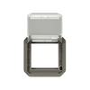 Plexo55 Program Mosaic adapter SQ70/SQ70 antracit csapófedéllel LEGRAND
