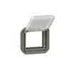 Plexo55 Program Mosaic adapter SQ70/SQ70 antracit csapófedéllel LEGRAND