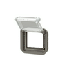 Plexo55 Program Mosaic adapter SQ70/SQ70 antracit zárható csapófedéllel LEGRAND