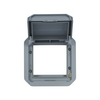 Plexo55 Program Mosaic adapter SQ70/SQ70 szürke csapófedéllel LEGRAND