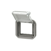 Plexo55 Program Mosaic adapter SQ70/SQ70 szürke zárható csapófedéllel LEGRAND