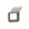 Plexo55 Program Mosaic adapter SQ70/SQ70 szürke zárható csapófedéllel LEGRAND
