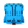 Átmenő sorkapocs TS35 1-szintes 353A 50-185mm2 kék rugószorításos rugószorításos WAGO