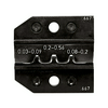 Présbetét érvéghüvelyhez (E-)PEW12 és CM25-..-hez érvéghüvely-hez 0.03-0.2mm2 hornyolt-présforma RENNSTEIG