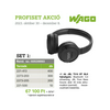 Profiset SET-1 900db vezetékösszekötő + JBL fejhallgató  WAGO