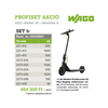 Profiset SET-5 6100db vezetékösszekötő + Ninebot elektromos roller  WAGO