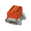 Elosztóblokk TS35 13-poz 0.2-4mm2/érvéghüvely 32A piros PTFIX 10/12X4-NS35A RD PHOENIX CONTACT