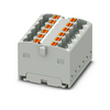 Elosztóblokk TS35 1-szint 12-poz 0.25-1.5mm2/érvéghüvely 17.5A PTFIX 12X1,5-G GY PHOENIX CONTACT