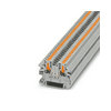 Átmenő sorkapocs TS35 1-szint 2-poz 0.14-2.5mm2/érvéghüvely 24A szürke PTV 2,5 PHOENIX CONTACT