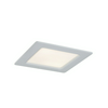 LED álmennyezeti lámpatest négyzet süllyesztett falonkívüli 1x 6W 230V AC 430lm 4000K IP20 25000h Shaun2 RÁBALUX