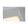 LED kültéri mennyezeti lámpatest négyzet 3CCT falonkívüli 1x 18W 230V AC 1800lm 2801-6000K IP44 20000h Tartu RÁBALUX