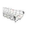 Rácsos kábeltálca  100x105 BFR2 Zinkelt