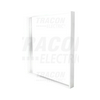 Ráépítőkeret 600x600mm LED-panelhez fehér alumínium 50mm x TRACON