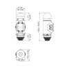 Rb hang- és fényjelző piros fényű 114dB 230V AC YL60/324-PS101-00RW30-ST000-0000 R.STAHL