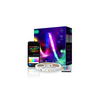 RF okos LED szalag készlet WiFi Tuya RGB 5m +vezérlő +táp öntapadó 3.5W/m RGB-fényű 12V F1 nous