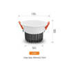 RF okos LED szpot lámpatest ZigBee3.0 Pro+RF RGB CCT 12W 100-240V AC 1050lm 2200-6500K GLEDOPTO