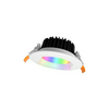 RF okos LED szpot lámpatest ZigBee3.0 Pro+RF RGB CCT 12W 100-240V AC 1050lm IP20 1916-12 GLEDOPTO