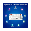 RF okos LED vezérlő ZigBee3.0 Pro+RF RGB(W)  CCT 1xDI 5in1 12-24V 0-20000mA IP20 9154-51 GLEDOPTO