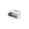 RF okos LED vezérlő ZigBee3.0 Pro+RF RGB(W)  CCT 1xDI 5in1 ultra mini 12-24V IP20 9156 GLEDOPTO