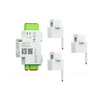RF sorolható fogyasztásmérő 3F ZigBee Tuya 3x120A-áramváltóval áramváltós 120A 220-240V D4Z nous